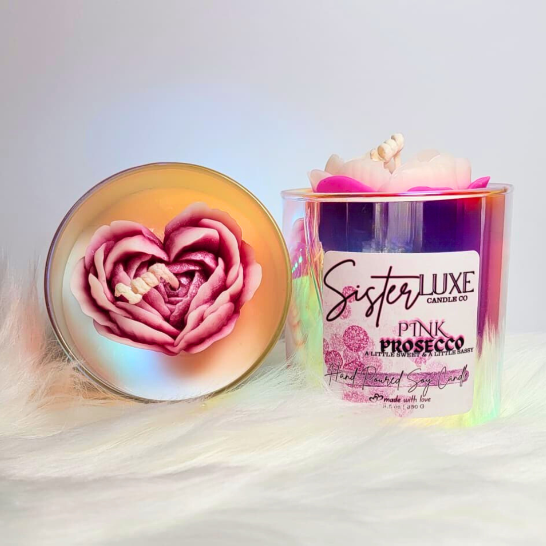 Pink Prosecco 8.5Oz Candle